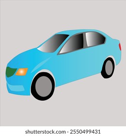 Diseño de Ilustración vectorial de coche de taxi de alta calidad super