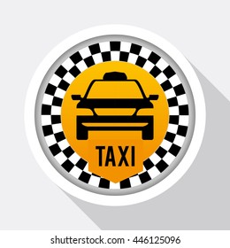 Taxi concept with icon design, vector illustration 10 eps graphic.
