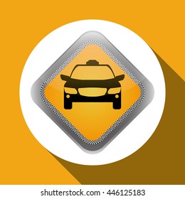 Taxi concept with icon design, vector illustration 10 eps graphic.
