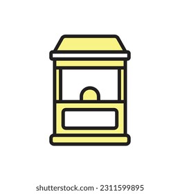 Taxi Counter Icon Vector Illustration