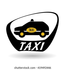 Taxi  design. cab concept. transportation icon