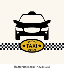 Taxi  design. cab concept. transportation icon , editanle vector