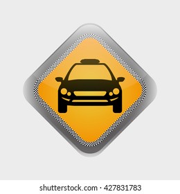 Taxi  design. cab concept. transportation icon , editanle vector