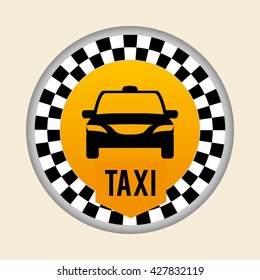 Taxi  design. cab concept. transportation icon , editanle vector