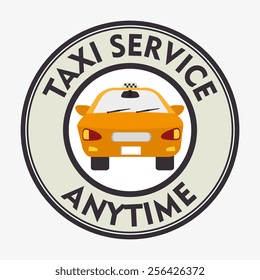 Taxi design over white background, vector illustration. Taxi design over white background, vector illustration.