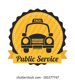 taxi design over white background,vector illustration