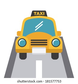 taxi design over white background,vector illustration
