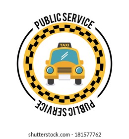 taxi design over white background,vector illustration
