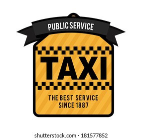 taxi design over white background,vector illustration