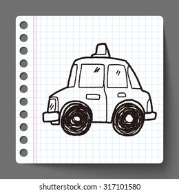 taxi doodle