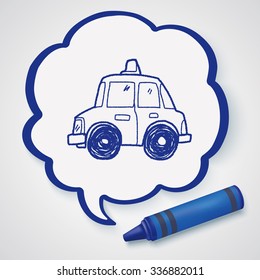taxi doodle