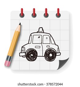 taxi doodle