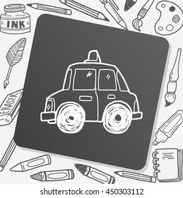 taxi doodle