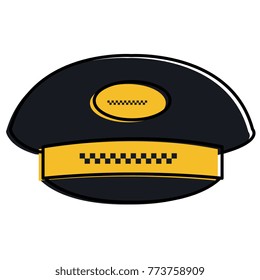 taxi driver cap icon