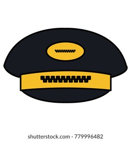 taxi driver cap icon