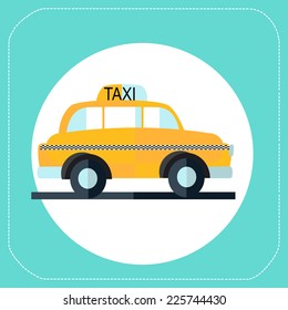 Taxi flat icon