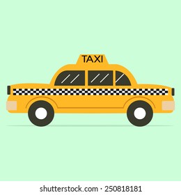 Taxi flat icon