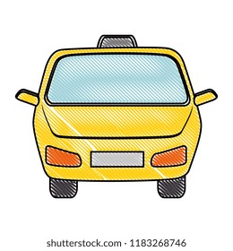 taxi front service icon