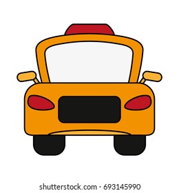 taxi frontview icon image