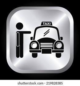 taxi graphic design , vector illustration