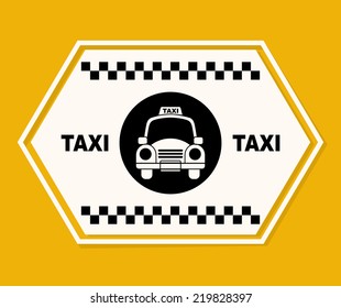 taxi graphic design , vector illustration