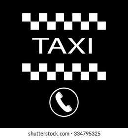 Taxi Icon. 
