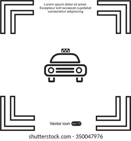 Taxi icon