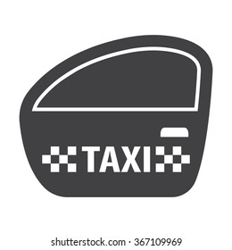 Taxi icon. 
