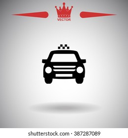 Taxi icon. 