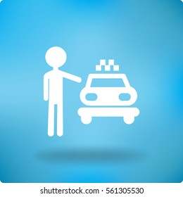 Icono de taxi