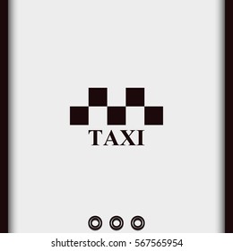 Taxi icon.