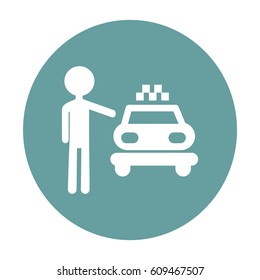 Icono de taxi
