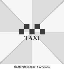 Taxi icon.
