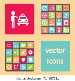 Icono de taxi