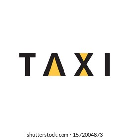 Taxi icon design template vector isolated illustration