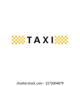 Taxi icon design template vector isolated illustration