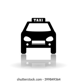 taxi icon design, vector illustration
