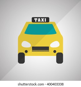 taxi icon design, vector illustration