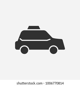 Taxi icon illustration isolated vector sign symbol