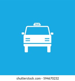 Taxi icon illustration isolated vector sign symbol