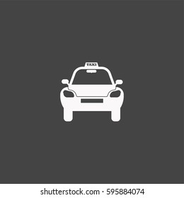 Taxi icon illustration isolated vector sign symbol