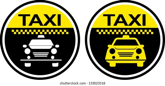 Taxi, icon label