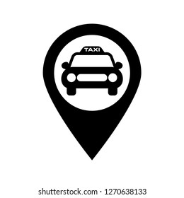Taxi icon ,location taxi icon 
