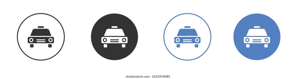 Taxi icon logo graphic designs