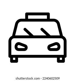 taxi icon or logo isolated sign symbol vector illustration - high quality black style vector icons
