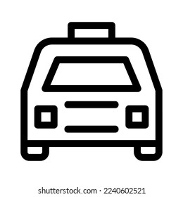 taxi icon or logo isolated sign symbol vector illustration - high quality black style vector icons
