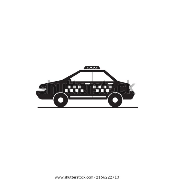 Taxi icon logo,\
vector design illustration\
