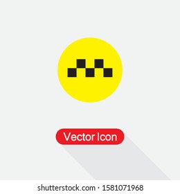 Taxi Icon, Taxi Service Banner Vector Illustration Eps10