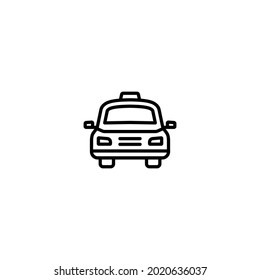 Taxi icon, taxi sign vector for web site Computer and mobile app