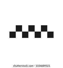 Taxi icon. Simple vector illustration.